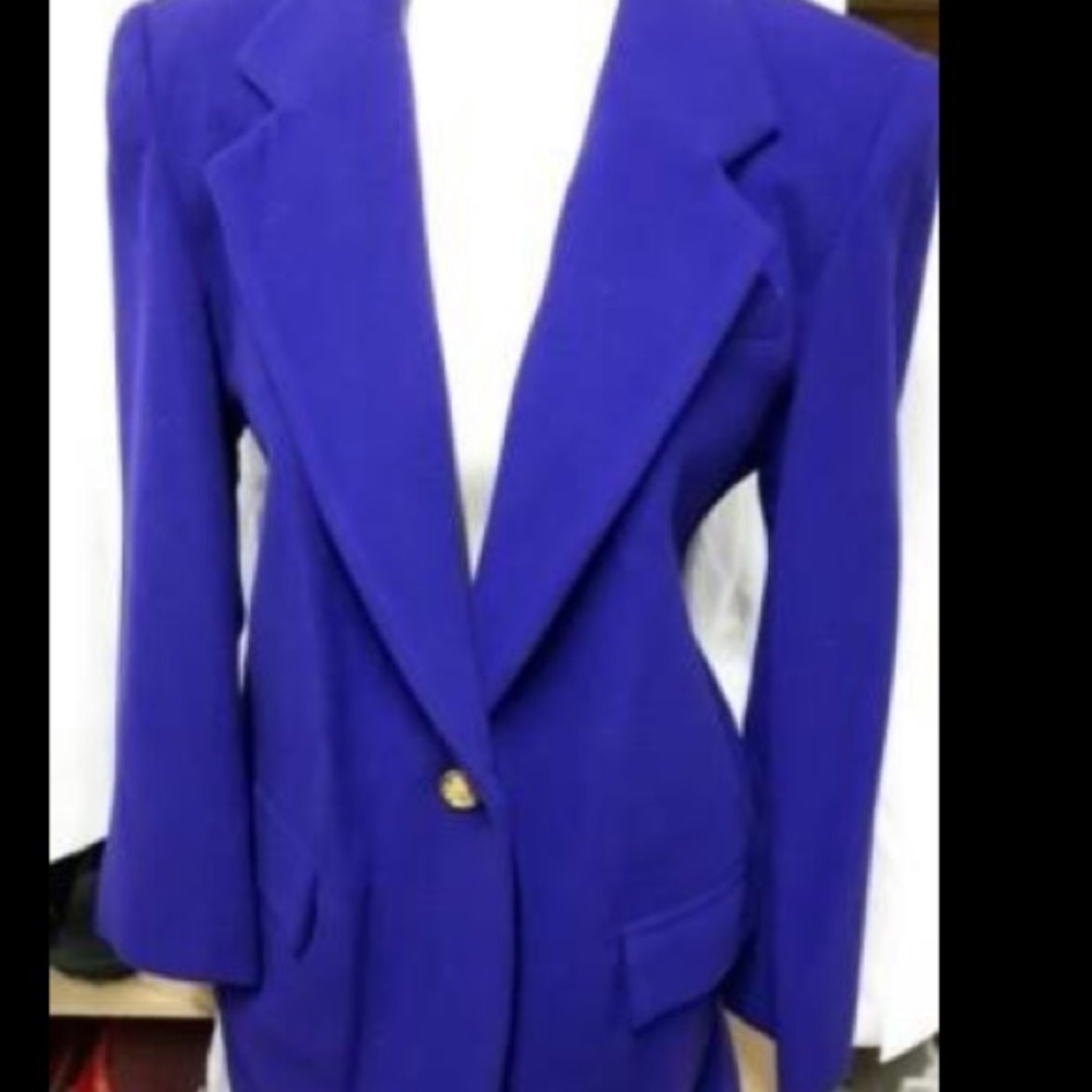 New ports trademarks size small wool mix coat